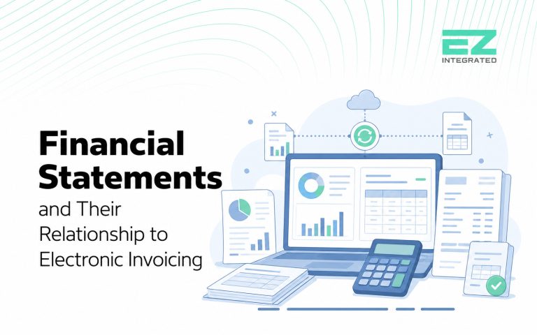Financial statements and their relationship with e-invoices