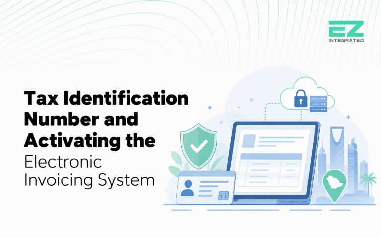 Tax ID number and activation of the electronic invoice system